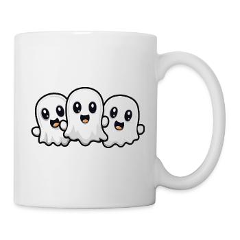 Ghosts Halloween Cute Comic - Mug - white - Right