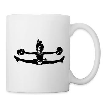 cheerleader - Mug blanc - blanc - Droite
