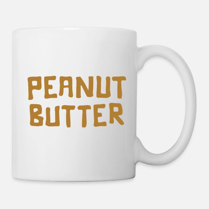 Peanut butter 🥜 - Mug - white