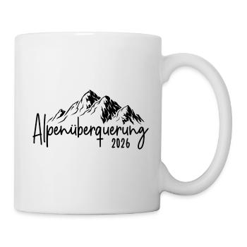 Crossing the Alps in 2026 - Mug - white - Right