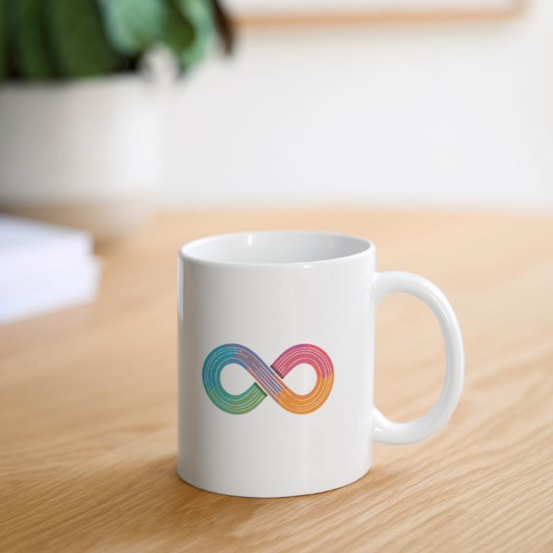 Unendlicher Regenbogen oder doch einfach nur Flow? Tasse