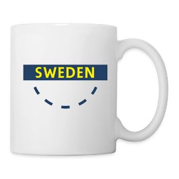 Sweden Circle Emblem - Mug - white - Right