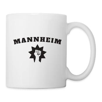 Mannheim - Tasse - Weiß - Rechts