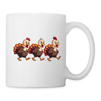 Thanksgiving Truthahn Baby - Tasse - Weiß - Rechts