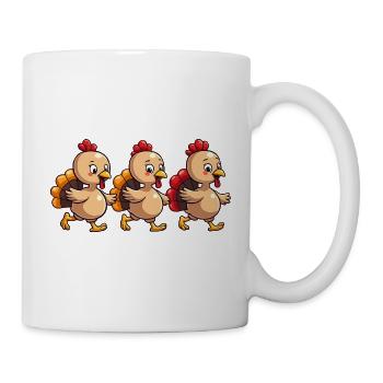 Thanksgiving Truthahn Baby - Tasse - Weiß - Rechts