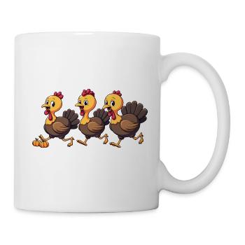 Thanksgiving Truthahn Baby - Tasse - Weiß - Rechts