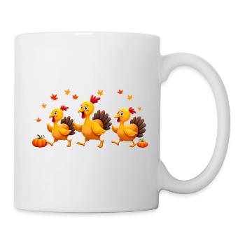 Thanksgiving Truthahn Baby - Tasse - Weiß - Rechts