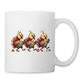 Thanksgiving Truthahn Baby - Tasse - Weiß - Rechts