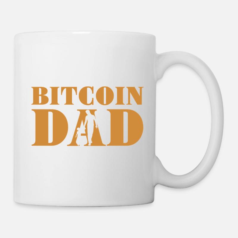 Bitcoin Dad - Mug - white