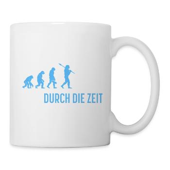 Future papa PAPA À TRAVERS LE TEMPS Drôle - Mug blanc - blanc - Droite