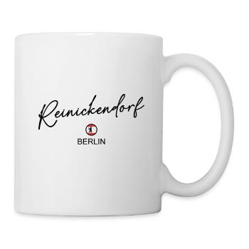 Reinickendorf - Drapeau de Berlin - Ours de Berlin - Mug blanc - blanc - Droite