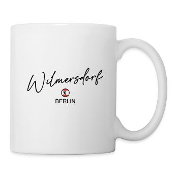 Wilmersdorf - Drapeau de Berlin - Ours de Berlin - Mug blanc - blanc - Droite