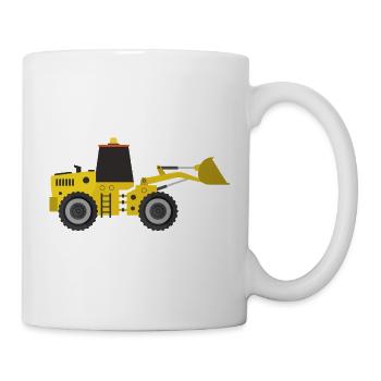 Excavator - Mug - white - Right