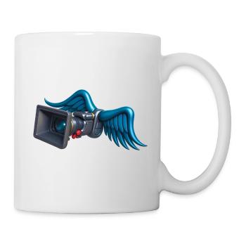 ANGELIC CAM - sound & vision - Mug blanc - blanc - Droite
