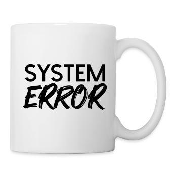 System failure - Mug - white - Right