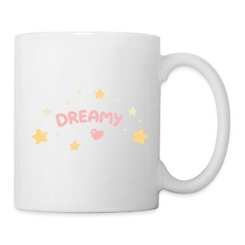Pastel Dream Stars Heart - Mug - white - Right