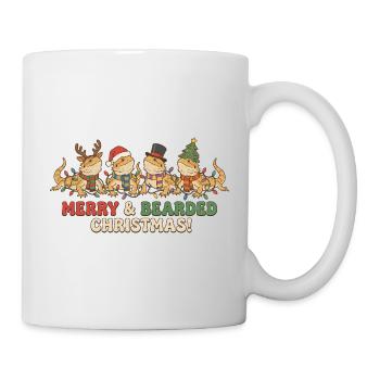 Bartagame Vintage Weihnachtsbeleuchtung - Tasse - Weiß - Rechts