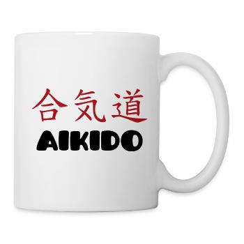 Aïkido - Art Martial - Aïkidoka - Mug blanc - blanc - Droite