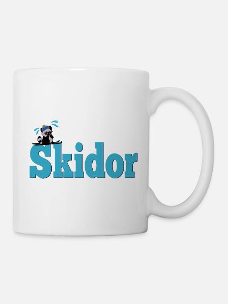 Ski - Tasse - Weiß