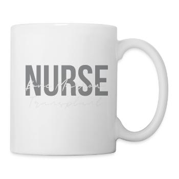 Infirmière en transplantation de moelle osseuse BMT, spécialiste - Mug blanc - blanc - Droite