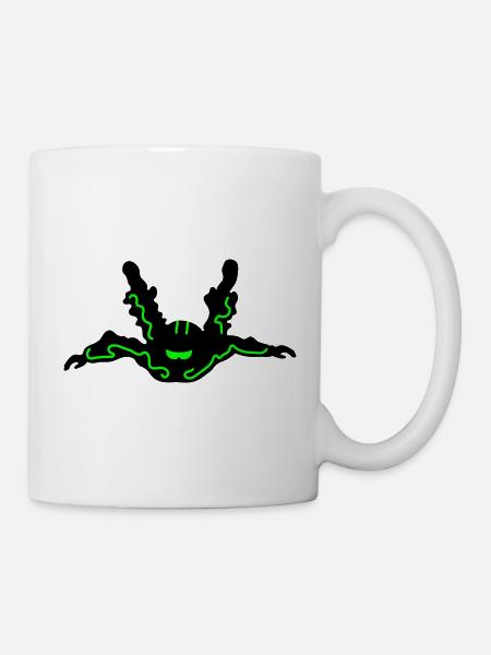 Skydiver - Tasse - Weiß