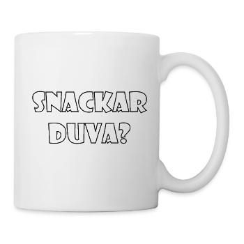 Humour parlant de Duva – Göteborg - Mug blanc - blanc - Droite