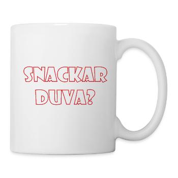Humour parlant de Duva – Göteborg - Mug blanc - blanc - Droite