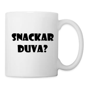 Humour parlant de Duva – Göteborg - Mug blanc - blanc - Droite