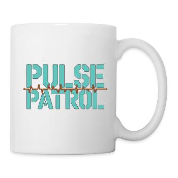 Cardiac Tech Pulse Patrol Pacemaker Technician - Tasse - Weiß - Rechts