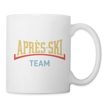 Après-Ski – Team (Apres Ski / Konkav / 3C) - Tasse - Weiß - Rechts
