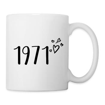 1971 - Tasse - Weiß - Rechts