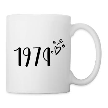 1974 - Mug blanc - blanc - Droite