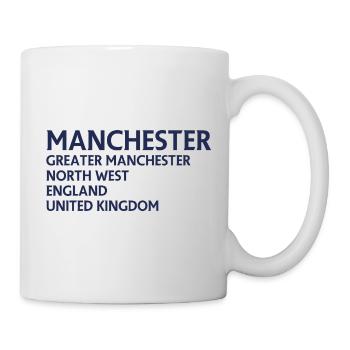 Manchester – Angleterre Lyrique - Mug blanc - blanc - Droite