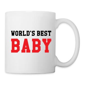 Meilleur bébé du monde - Naissance - Enfant - Mug blanc - blanc - Droite