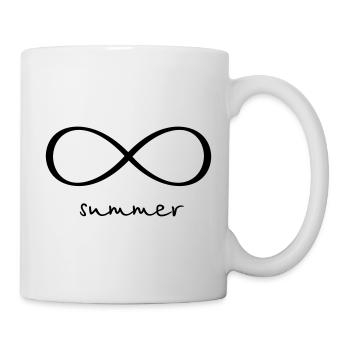 unendlichkeitszeichen summer - Tasse - Weiß - Rechts