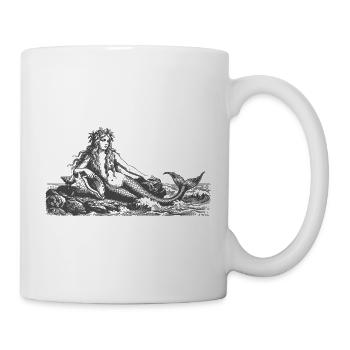 Mermaid by the Seashore - Mug - white - Right