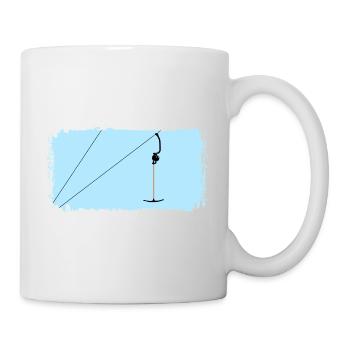 Ankerlift | Lift-me, ski, sports d’hiver, forfaits ski - Mug blanc - blanc - Droite