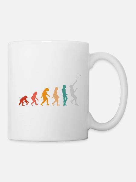Tennis-Entwicklung - Tasse - Weiß