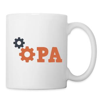 Grandpa Gear Repair - Mechanic Repair Car - Mug - white - Right