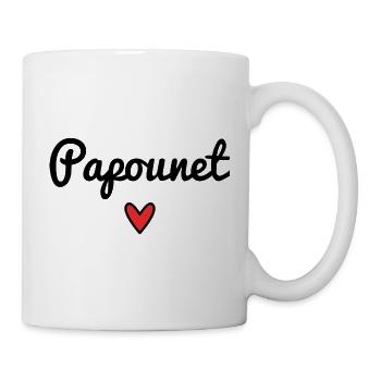 PAPOUNET. DAD. FATHER'S DAY. HAPPY FATHER'S DAY - Mug - white - Right