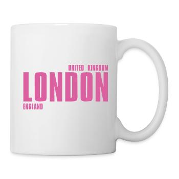 London – England Lyric Design - Mug - white - Right