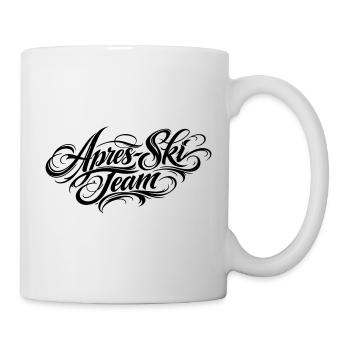 Après Ski Team lettering - Mug - white - Right