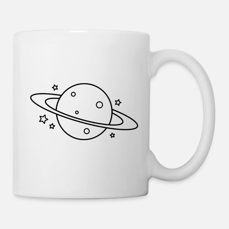 Planet - Tasse - Weiß