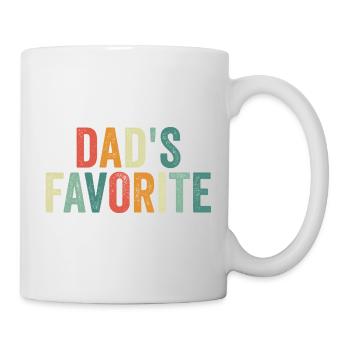 Favorite Kid Funny Dad's Favorite - Mug - white - Right