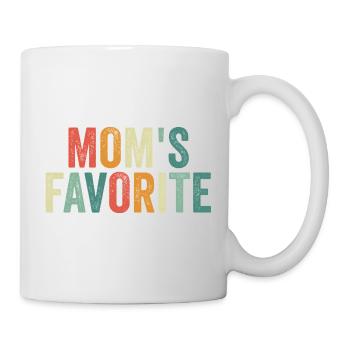 Favorite Kid Funny Mom's Favorite - Mug - white - Right