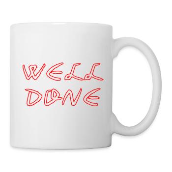 WELL_DONE - Mug - white - Right