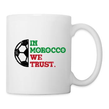 In Morocco we trust - Tasse - Weiß - Rechts