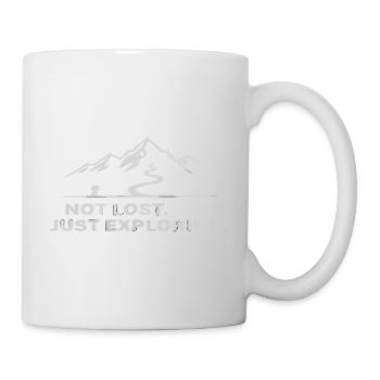 Randonnée Montagnes Randonnée Randonneurs Nature en plein air Forêt - Mug blanc - blanc - Droite