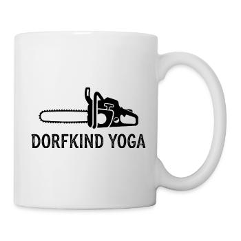 Village Kid Yoga Chainsaw - Mug - white - Right