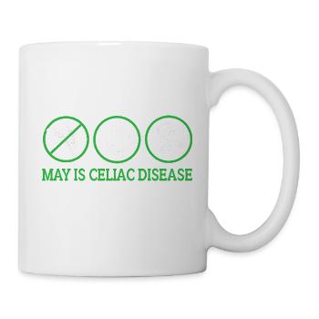Celiac Disease Gluten Free - Mug - white - Right